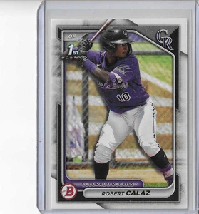 2024  Bowman  Robert Calaz  RC Lot Of  15, - Picture 1 of 1