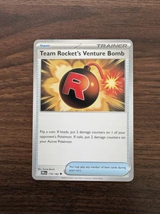 Team Rocket's Venture Bomb 179/182 Sv10: Destined Rivals Trainer NM - Picture 1 of 4