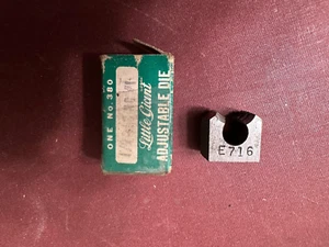 Greenfield 1/2" - 13 NC Little Giant No. 380 verstellbare Matrize - New Old Stock E716 - Bild 1 von 11