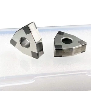 10pc WNMG080408 CBN for Machining Harden Steel Carbide Insert for Hardness Steel - Picture 1 of 8