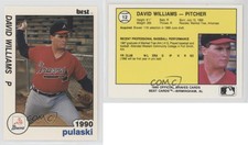 1990 Best Pulaski Braves David Williams #12