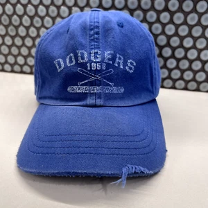 Los Angeles Dodgers Hat Cap Strap Back Blue MLB Puma Sports Baseball Blue - Picture 1 of 9