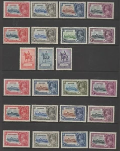 Francobolli MLH argento 1935 Giubileo 249 montati omnibus zecca escluso Egitto 1p - Foto 1 di 9