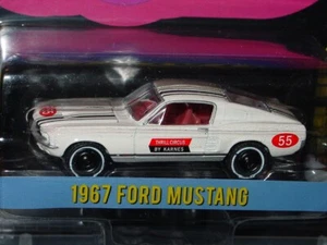 GREENLIGHT 1967 FORD MUSTANG FASTBACK MUSCLE CAR -White. MIP - Picture 1 of 2