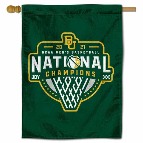 Baylor Bears Basketball National Champions Double Sided Banner Flag Cover