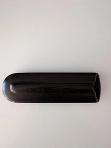 DARK BROWN WOOD LUNOR AUTHENTIC EYEGLASSES CASE - Picture 1 of 2
