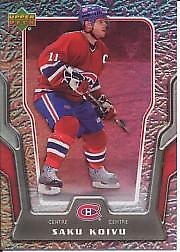 2007-08 McDonald's Upper Deck #26 Saku Koivu - NM-MT