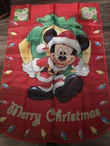 Mickey Mouse Merry Christmas Disney Flag -
