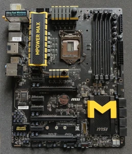 MSI Z97 MPower MAX AC (MS-7888, Ver. 1.1), ATX Mainboard Intel Sockel LGA 1150 - Bild 1 von 4