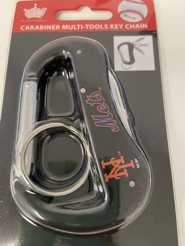 New York Mets Carabiner Multi-Tools Key Chain Cover