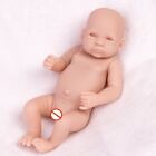 Baby Doll Making 10In REBORN DOLL KIT Unpainted Vinyl Silicone Girl Doll Repair