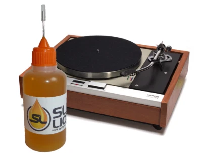 Rodamientos lubricantes líquidos lisos, MEJOR aceite 100 % sintético para tocadiscos Thorens Foto 1 de 4
