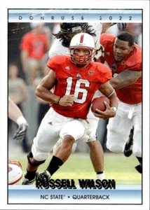 Russell Wilson 2022 Chronicles Donruss 1992 Retro - #17 - NC State Wolfpack - Picture 1 of 2