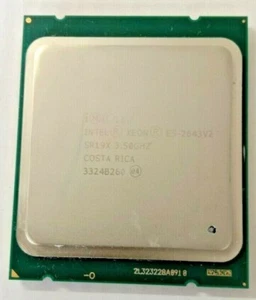 Intel Xeon E5-2643 V2 3.5Ghz Six Core 25Mb 8GT/s SR19X CPU Processor - Picture 1 of 3