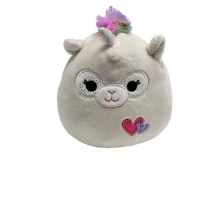 Squishmallows Kate The Rainbow Llamacorn - Official Jazwares Stuffed Animal 5.5" - Picture 1 of 5