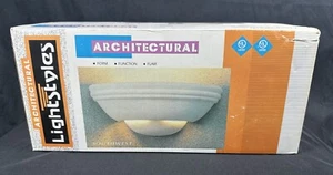 ✨Vintage 90er Architektur Leuchtenstile Struktur Wandleuchter Leuchte-NOS✨ - Bild 1 von 8