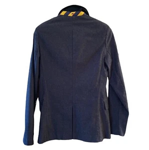 Tommy Hilfiger Cotton Herringbone Preppy Prep School Unlined Blazer Jacket XS - Picture 1 of 6