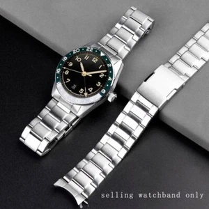 22 mm für Longines Pioneer L3.812 Zulu Armband Edelstahl Uhrenarmband Strap  - Bild 1 von 6