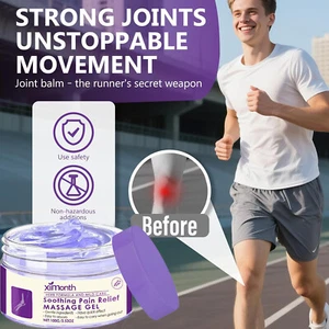 Joint Pain Gel Purple Gel, Soothes Knees, Lumbar, Neck, Hands, And Feet US Stock - Picture 1 of 16