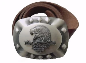 uomo pelle Harley Davison marrone - Foto 1 di 2