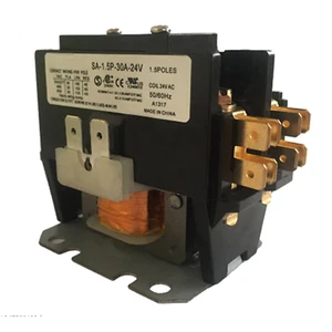 New SA-1.5P-30A-120V 1.5 Pole 30 AMP 40AMP 120V Coil Definite Purpose Contactor - Picture 1 of 3