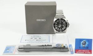 New Batt ▶️ *N MINT SEIKO Prospex 5M62-0BL0 Kinetic Scuba Diver w/Band JAPAN - Picture 1 of 21