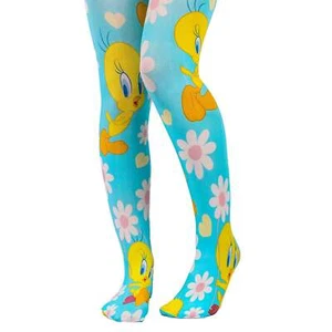 Tweety Bird Tights Irregular Choice Retro Hosiery - Picture 1 of 2
