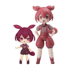 Plafire Zundamon Projet Tohoku Zunko Ankomon Avec Mini Figurines 1/12 Model Kit - Photo 1/17