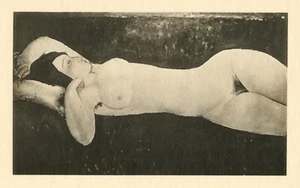 Amedeo Modigliani "Nu sur le divan" printed in 1926 - Picture 1 of 1