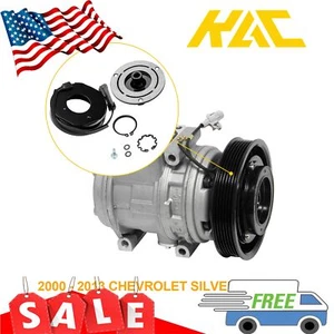 58947 A/C Compressor Clutch for Chevy Express 3500 1996-2000 GMC Jimmy 1998-2001 - Picture 1 of 10