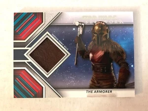 Reliquia de tela de origen Star Wars Masterwork 2022 - The Armorer BELT - Mandalorian - Imagen 1 de 2