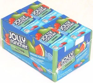 Jolly Rancher Chews Candy Original Fruit Flavors Chewy Bulk 12 Count Boxes - Picture 1 of 9