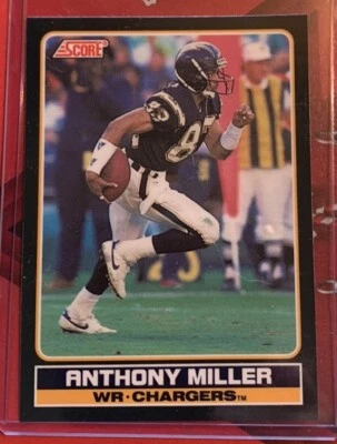 1990 Score Young Superstars Football Card #35 Anthony Miller - Image 1 of 2