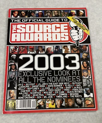 The Source Award 2003 Official Guide Limited Edition 50 Cent Jay-Z Lil Jon LL - Image 1 of 4