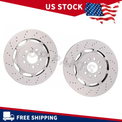 Front Brake Rotors 68306761AA For 2017&Up Alfa Romeo Giulia Stelvio Quadrifoglio - Image 1 of 4