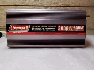 Coleman 3000 Watt Inverter, PMP3000 6000 Watt Power Invertor - Picture 1 of 8