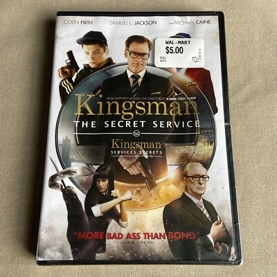 Kingsman: The Secret Service (DVD 2015 NEW) 1 Colin Firth Agent Samuel L Jackson - Image 1 of 4