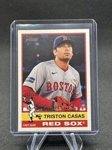 2025 Topps Heritage Bicentennial Tristan Casas /200 Red Sox - Picture 1 of 2