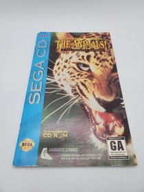 *Manual Only* Sega CD San Diego Zoo The Animals Interactive Replacement **OEM**