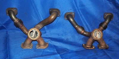 BMW M5 M6 X5 X6 M8 2012-2024 4,4 L V8 par de colectores de escape izquierdo y derecho OEM Foto 1 de 4