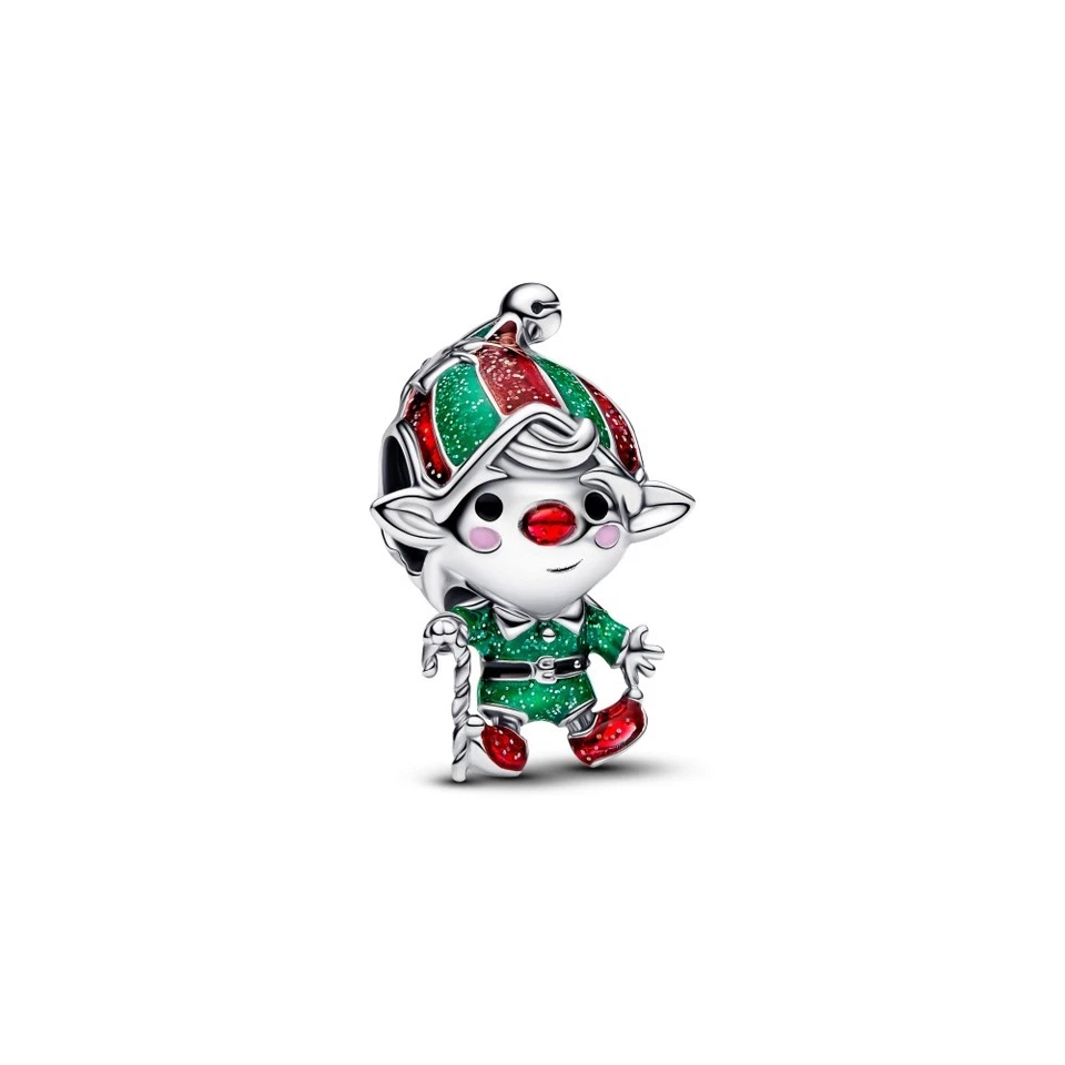 Pandora Moments Weihnachtself Charm 794294C01 - Bild 1 von 1