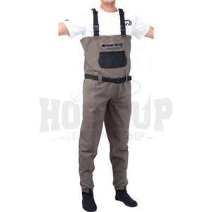 Daiwa Waders Respirant 3 Couches avec Chausson Neoprene - Picture 1 of 3