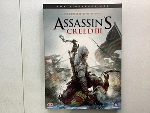 Assassins Creed III Piggyback 2012 Official Game Guide Ubisoft No Poster - Imagen 1 de 4