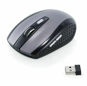 2.4GHz Wireless Optical Mouse Mice & USB Receiver For PC Laptop Computer DPI NEW - Picture 1 of 16