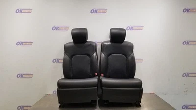 15 INFINITI QX80 POWER MEMORY HEAT COOL FRONT SEAT WITH SCREEN SET BLACK LEATHER Foto 1 de 4