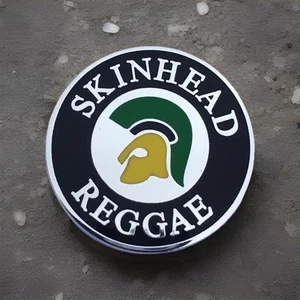 Insignia Skinhead Pin, Dr Martens, Trojan, Ska, Reggae Jamaicano, Blue Beat, Symarip - Imagen 1 de 10
