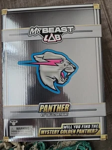 MrBeast Lab Panther Collector 6.5" Figure New in box Mr. Beast Panthers - Picture 1 of 5