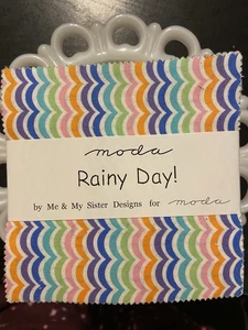 Rainy Day By Me And My Sister Designs For Moda Rare OOP Charm Pack - Picture 1 of 2