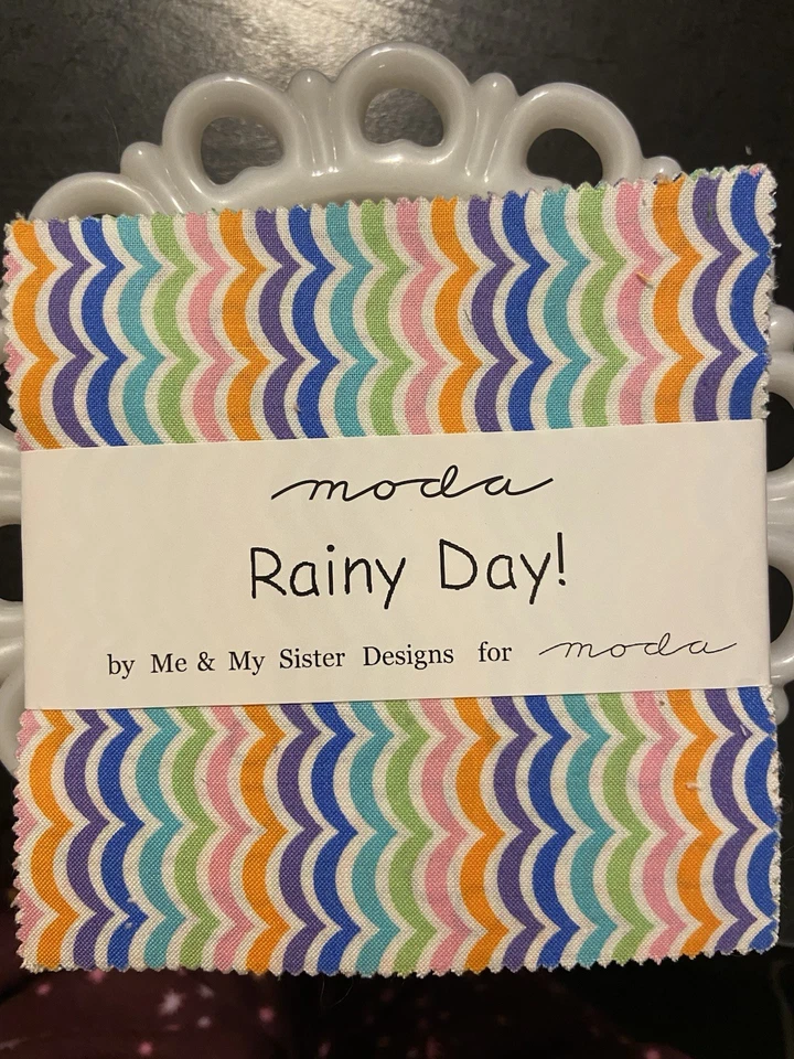 Rainy Day By Me And My Sister Designs For Moda Rare OOP Charm Pack - Image 1 of 2