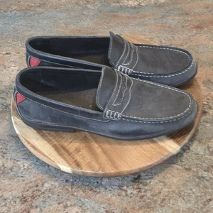 FootJoy Club - Mens Size 10.5 - Black Leather Casual Dress Loafers Shoes - Picture 1 of 10
